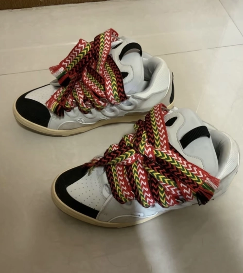 Lanvin Leather Curb White Ivory FM-SKRK11-DRAG-A2000 review 