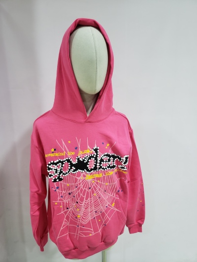 Sp5der P*NK Hoodie Pink YZ EG912 review Julius Martinez 01