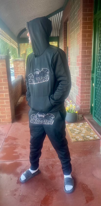 Trapstar Shooters Hoodie Sweatpant Tracksuit Black Red CK 241206 review Zavier