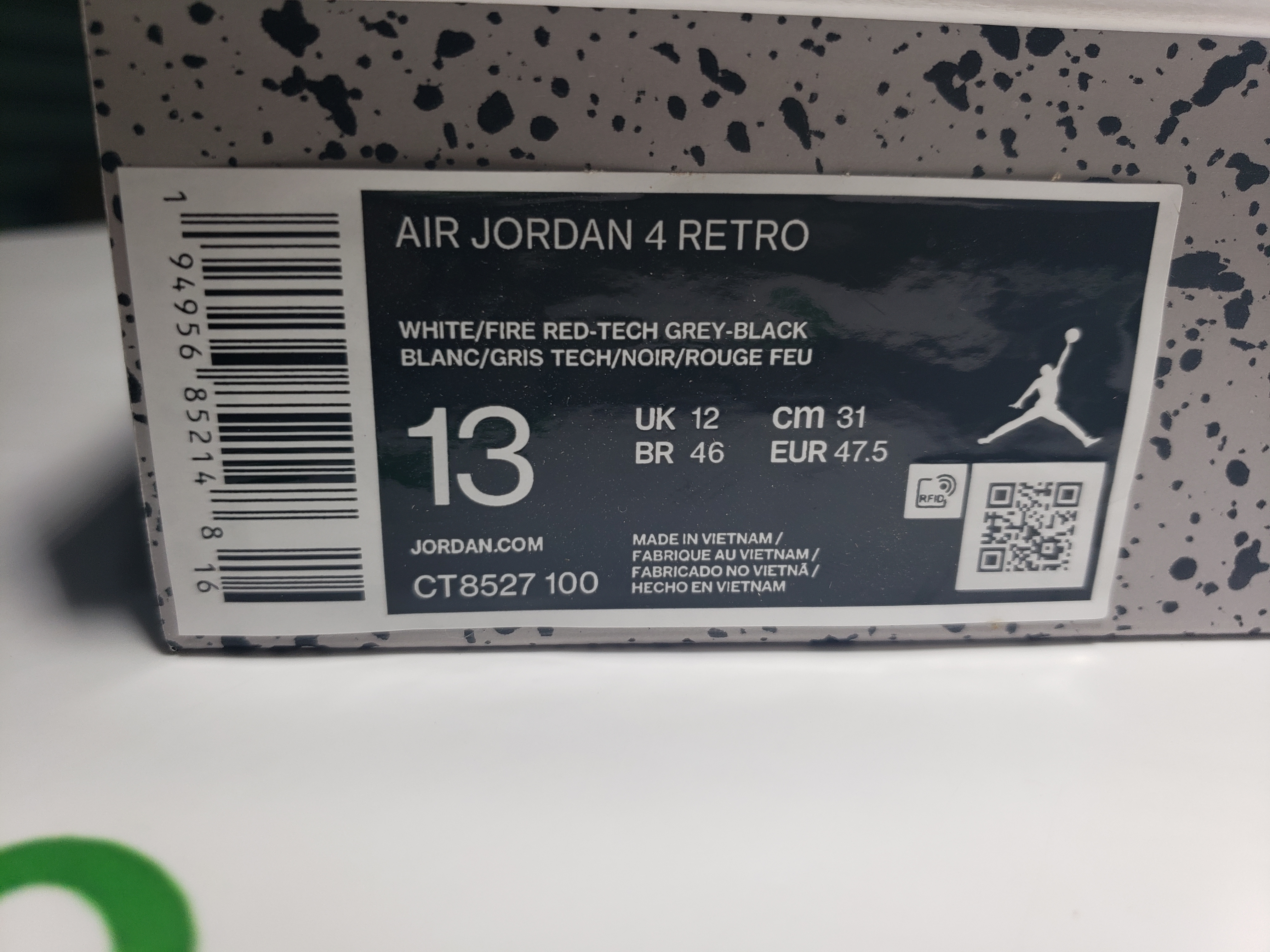 PK God Batch Air Jordan 4 Retro White Oreo (2021) CT8527-100 review stockxkicks 00