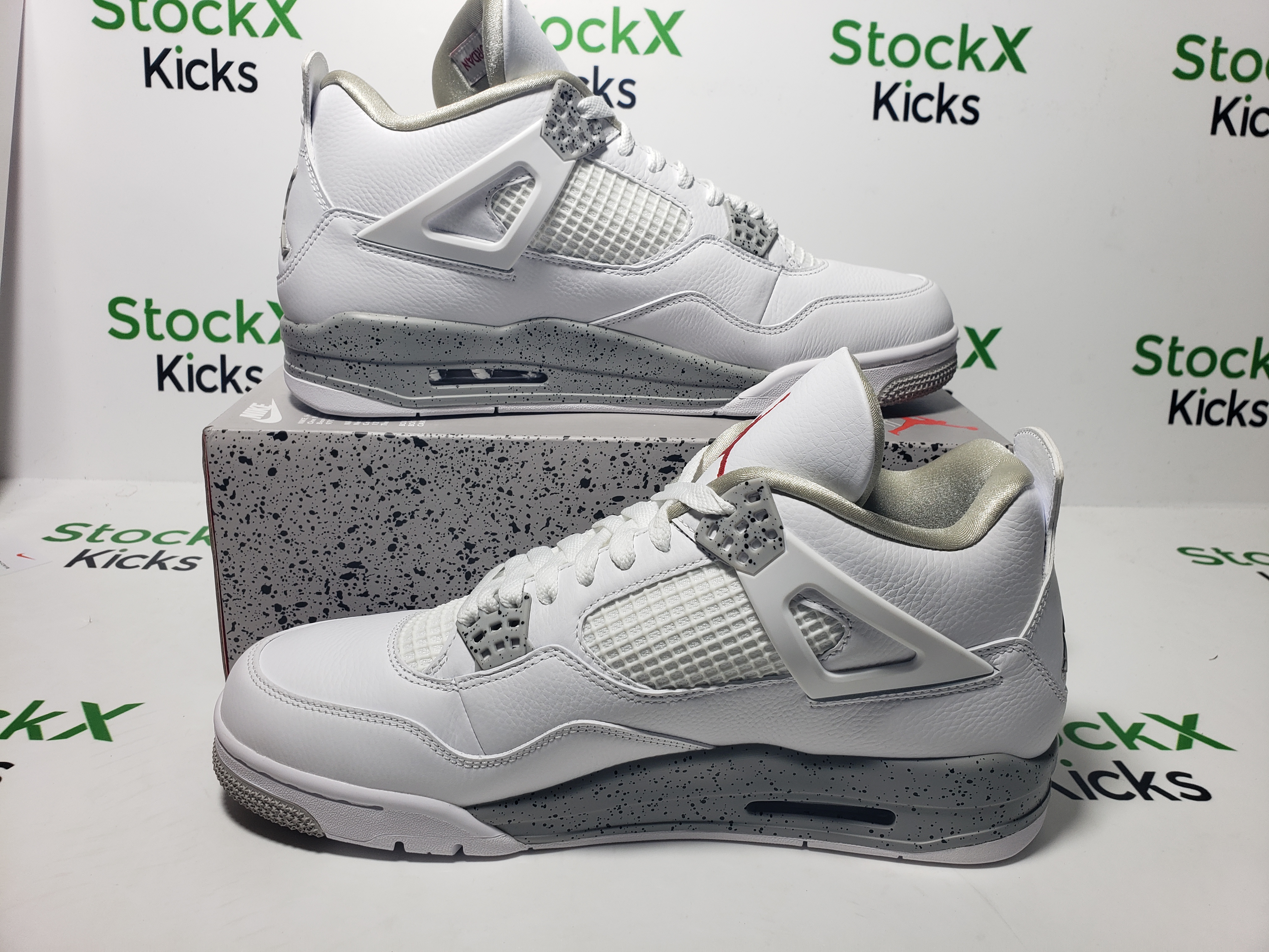 PK God Batch Air Jordan 4 Retro White Oreo (2021) CT8527-100 review stockxkicks 06