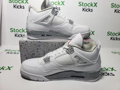 PK God Batch Air Jordan 4 Retro White Oreo (2021) CT8527-100 review stockxkicks  06