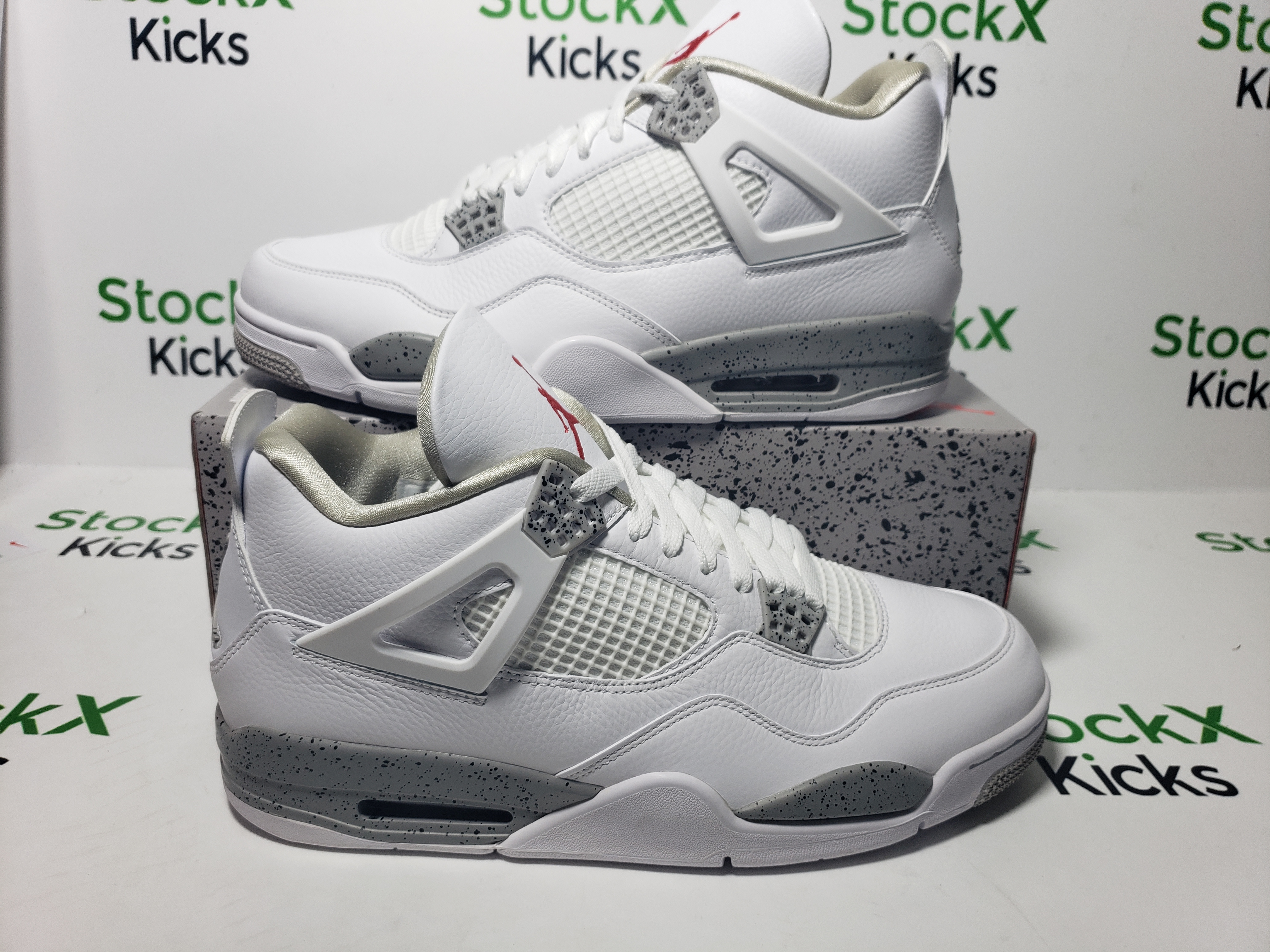 PK God Batch Air Jordan 4 Retro White Oreo (2021) CT8527-100 review stockxkicks 05