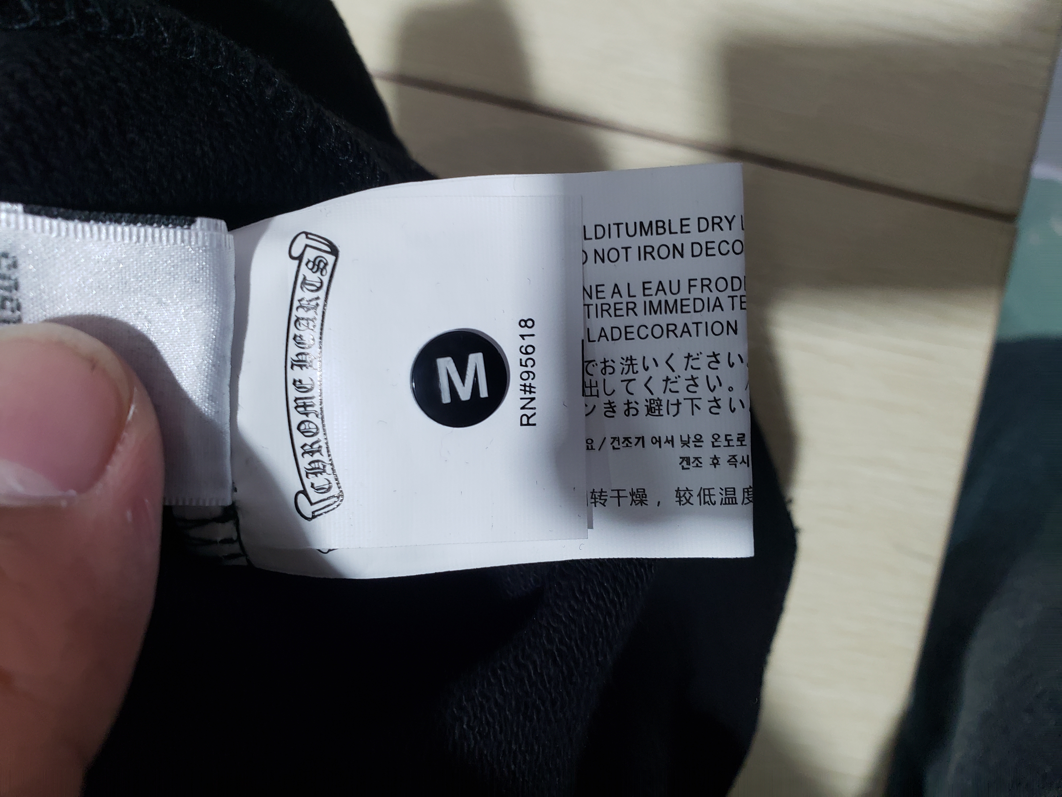 CHROME HEARTS Hoodie K5019 review stockxkicks customer order QC, for reference only 00