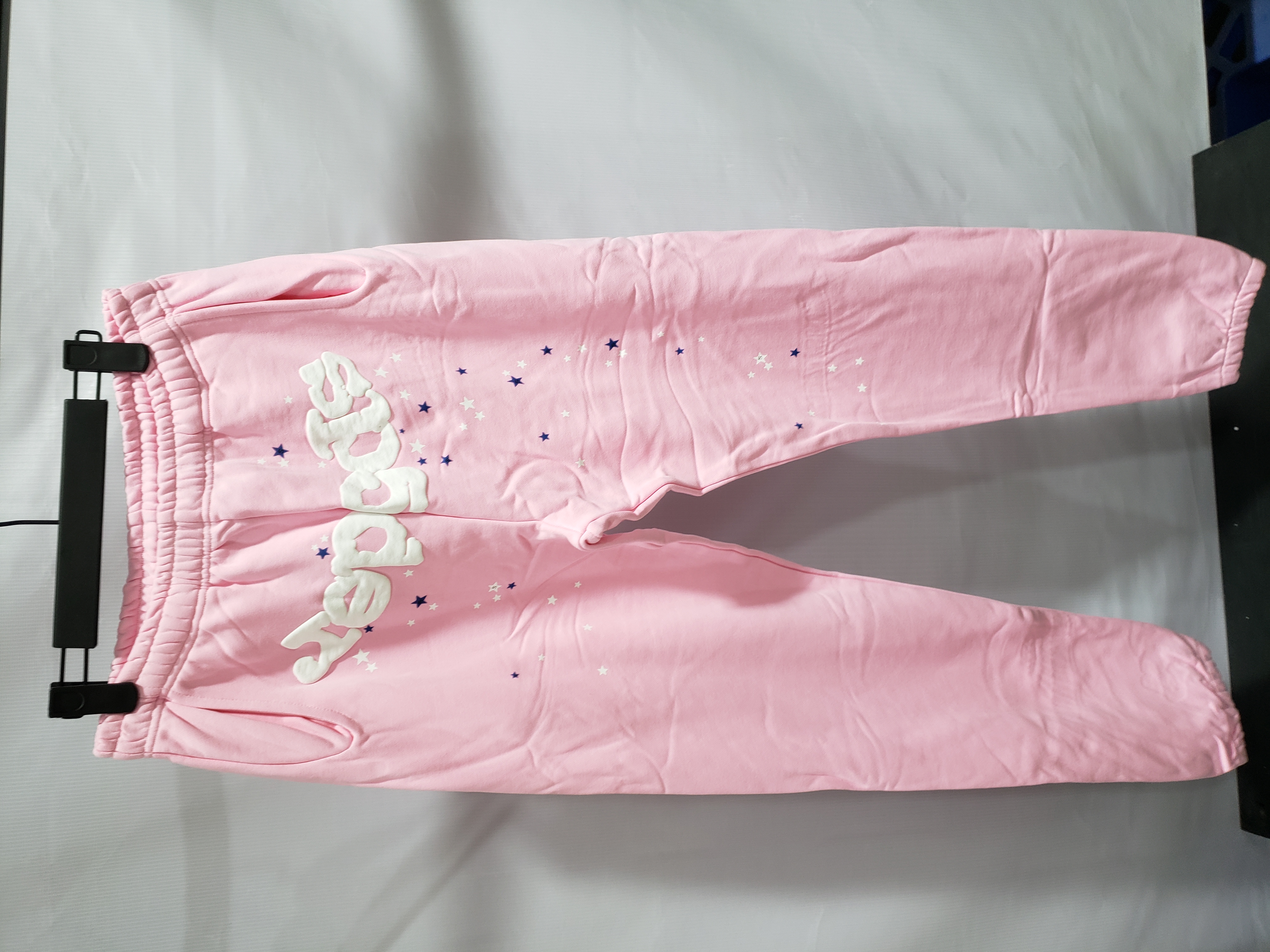 Sp5der Light Pink Tracksuit Suit YZ GE917 review stockxkicks 02