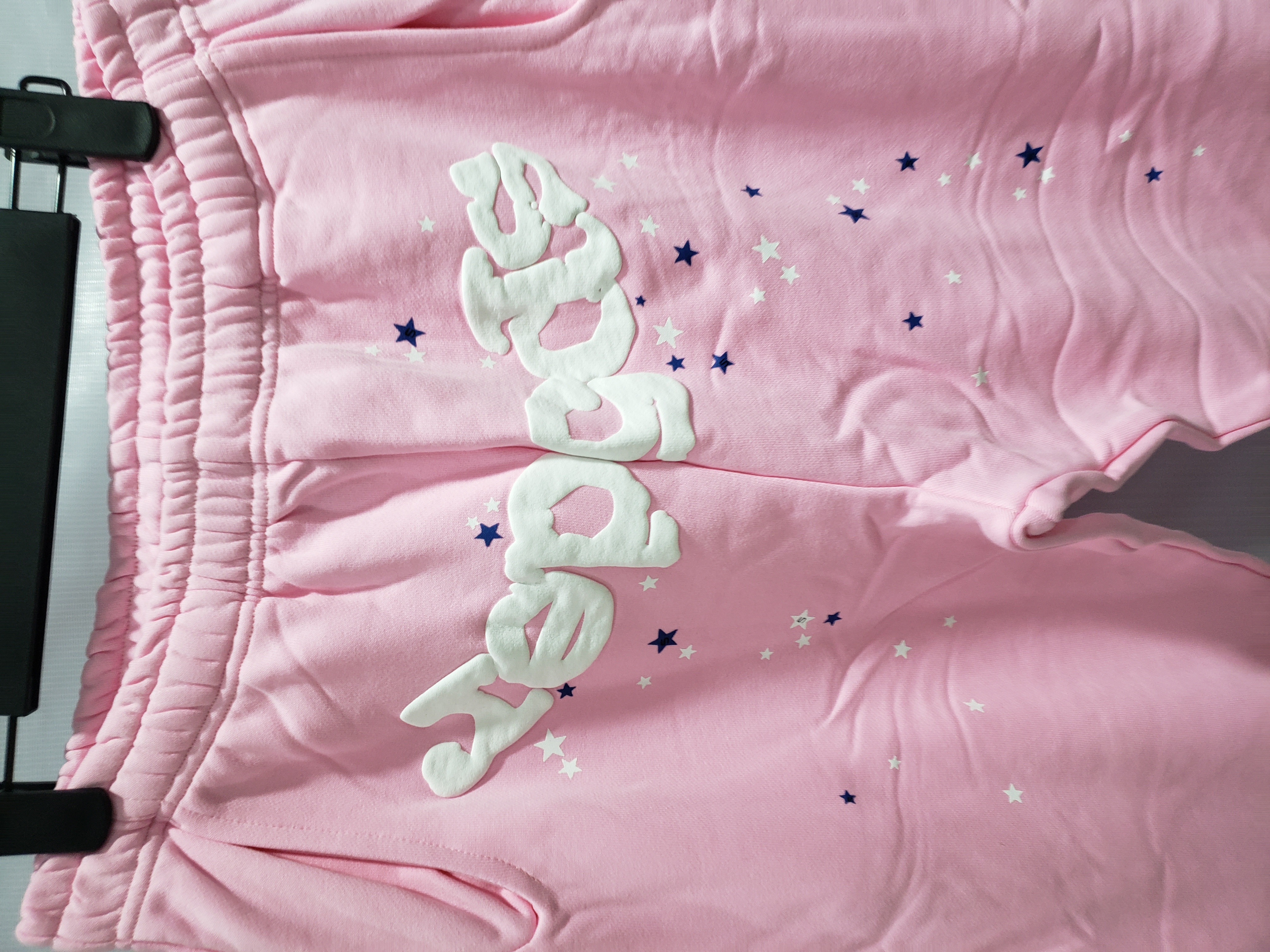 Sp5der Light Pink Tracksuit Suit YZ GE917 review stockxkicks 01