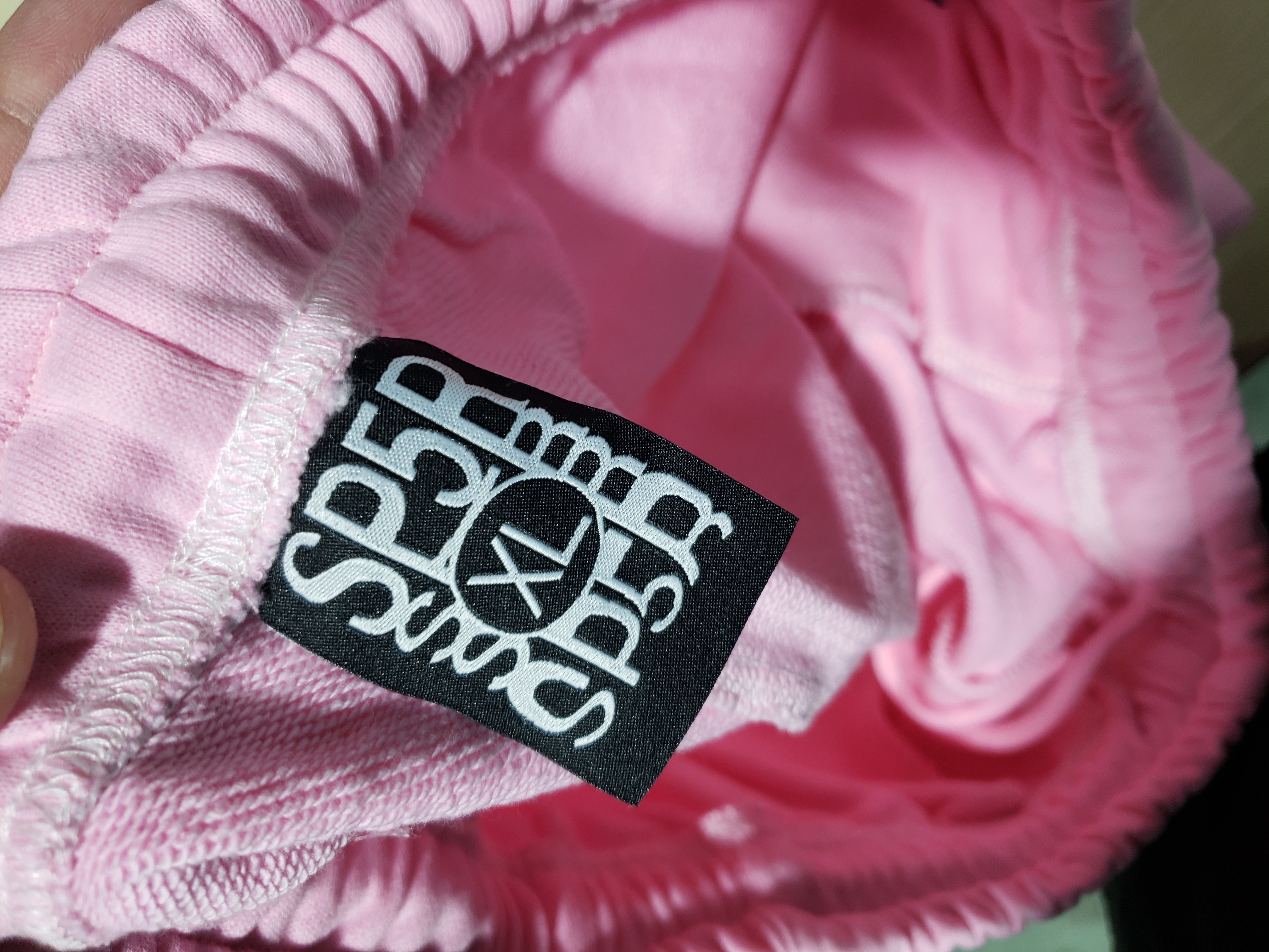 Sp5der Light Pink Tracksuit Suit YZ GE917 review stockxkicks 03