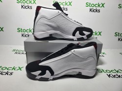PK God Batch Air Jordan 14 Retro 'Black Toe' 487471-160 review stockxkicks 07