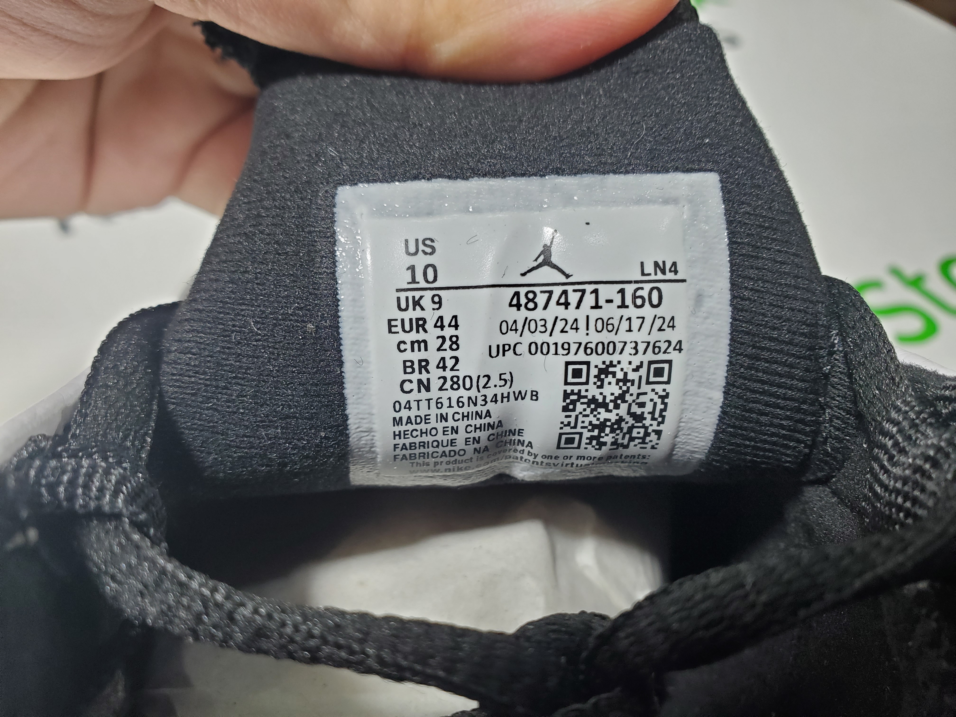 PK God Batch Air Jordan 14 Retro 'Black Toe' 487471-160 review stockxkicks 03