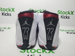 PK God Batch Air Jordan 14 Retro 'Black Toe' 487471-160 review stockxkicks 03