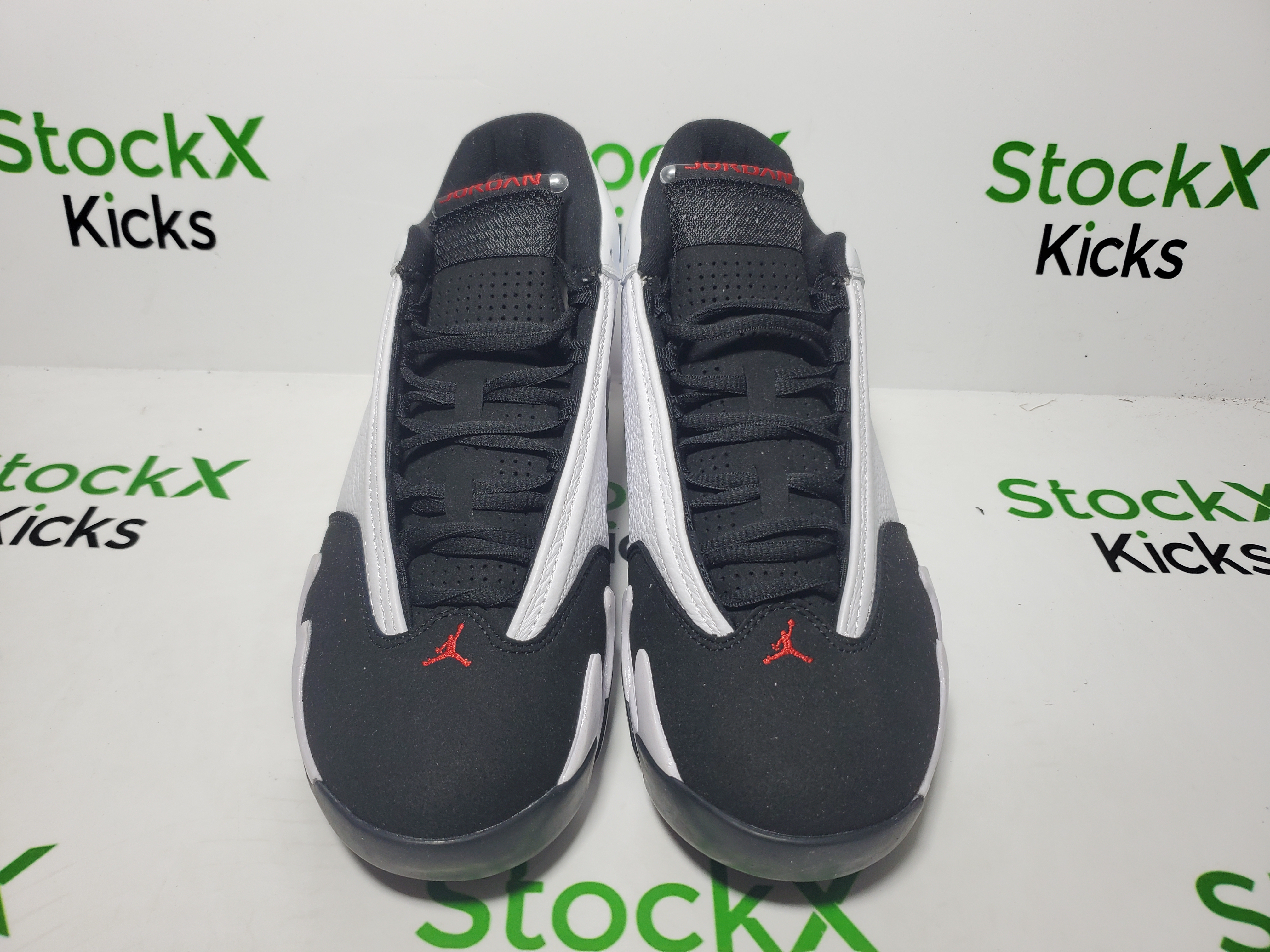 PK God Batch Air Jordan 14 Retro 'Black Toe' 487471-160 review stockxkicks 01