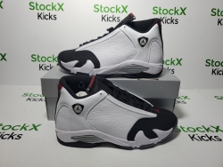 PK God Batch Air Jordan 14 Retro 'Black Toe' 487471-160 review stockxkicks 06
