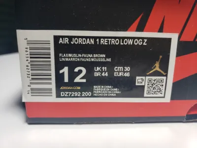 LJR Batch Nike Air Jordan 1 Retro Low OG "Zion Williamson Voodoo" DZ7292-200 review stockxkicks 00