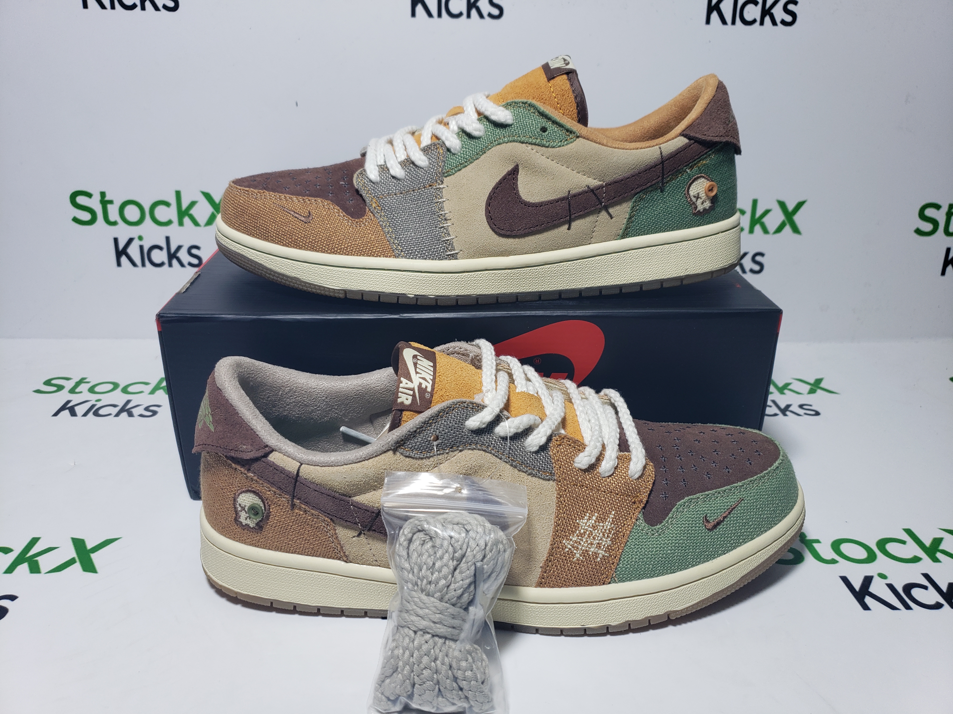 LJR Batch Nike Air Jordan 1 Retro Low OG "Zion Williamson Voodoo" DZ7292-200 review stockxkicks 05