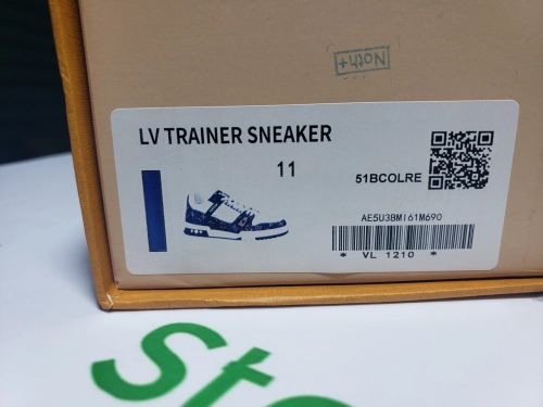 Louis Vuitton Trainer Blue 1A9JGT review 