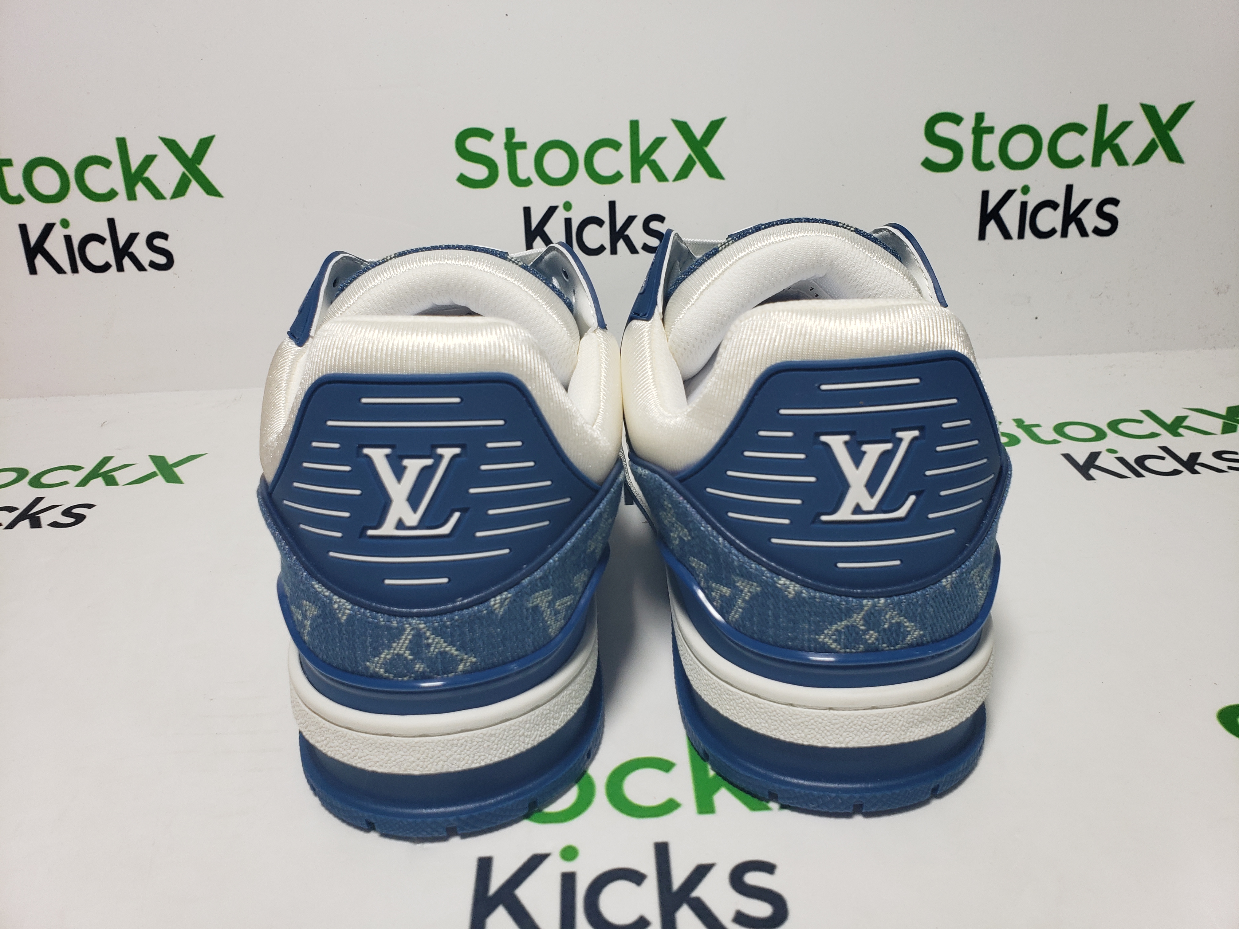 Louis Vuitton Trainer Blue 1A9JGT review stockxkicks 02
