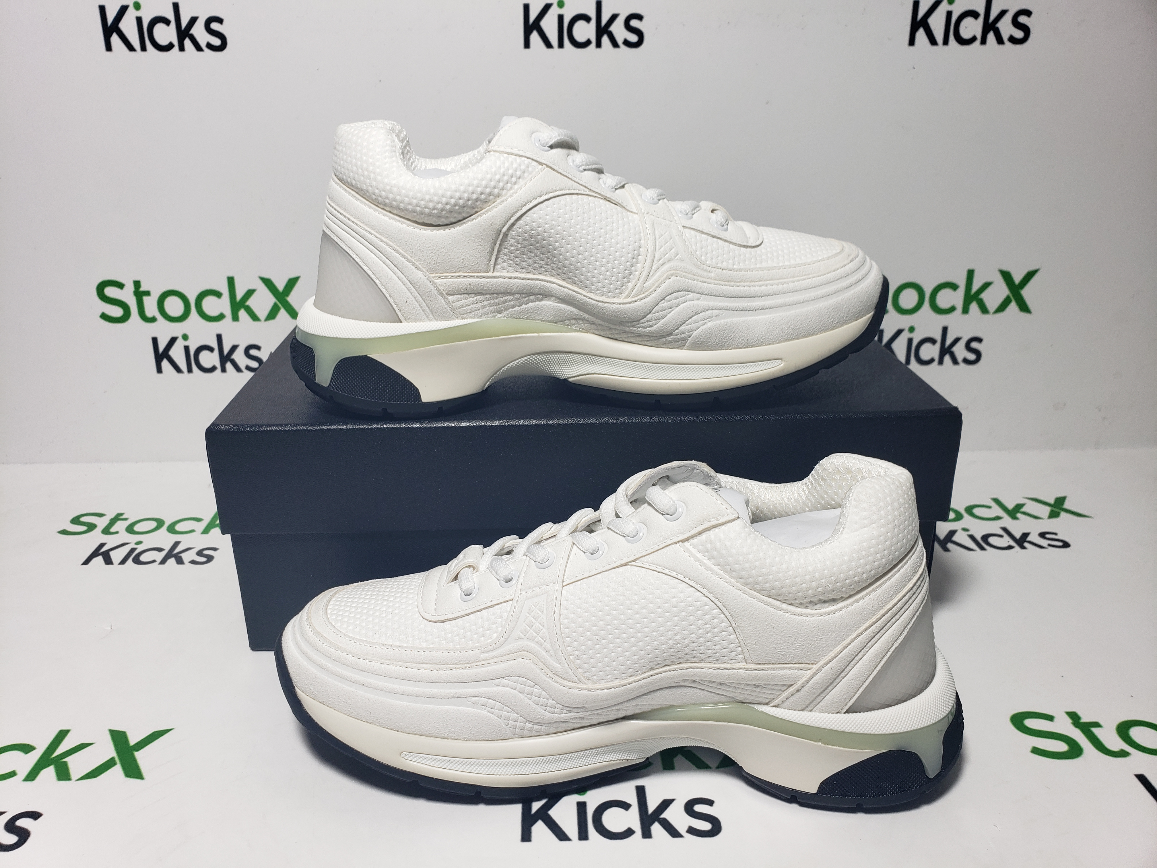 Chanel CC Logo Sneaker White review stockxkicks 06