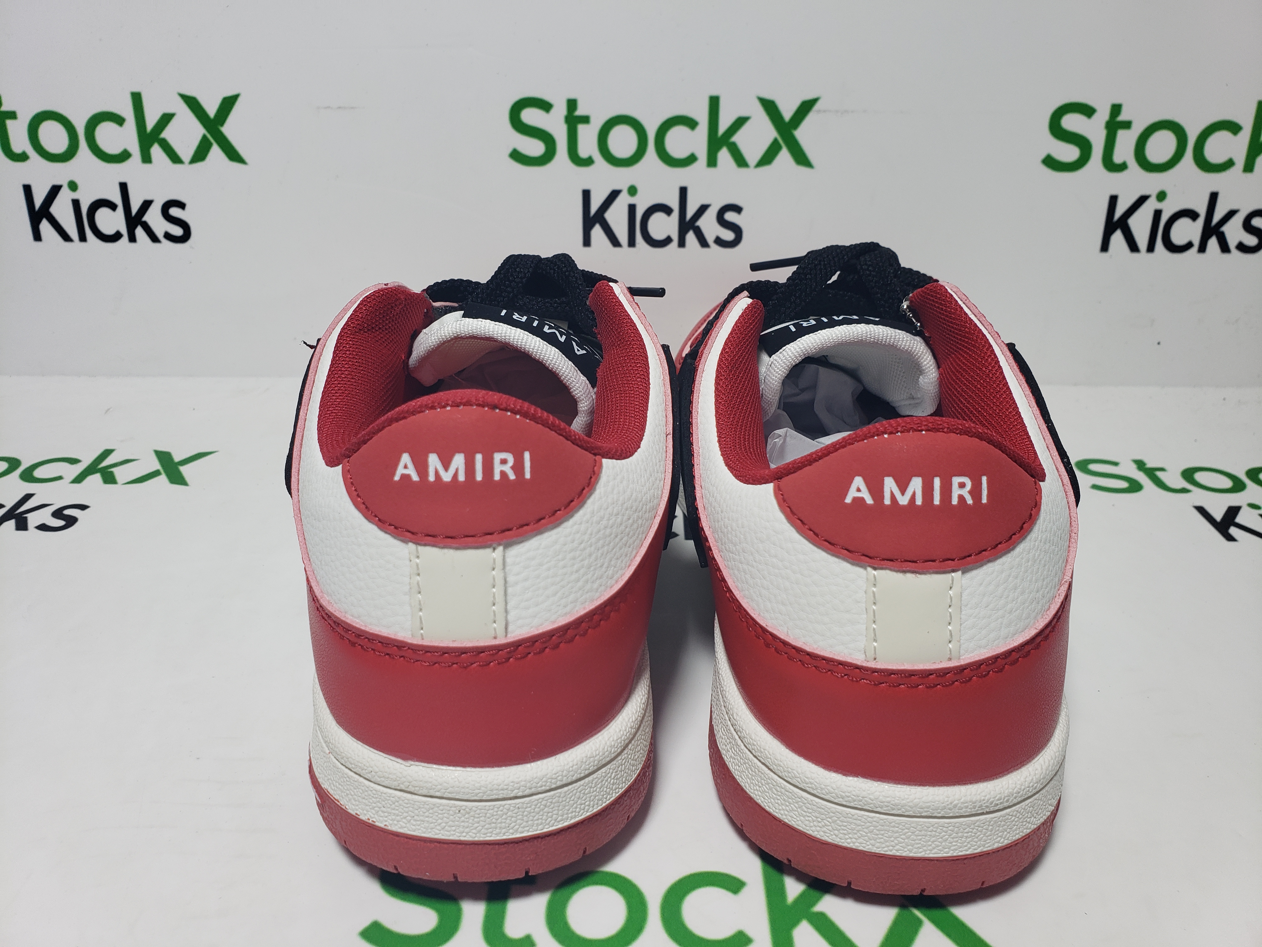 AMIRI Skel Top Low White Red White AW22MFS003-610 review stockxkicks 02