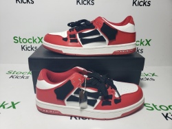 AMIRI Skel Top Low White Red White AW22MFS003-610 review stockxkicks 06
