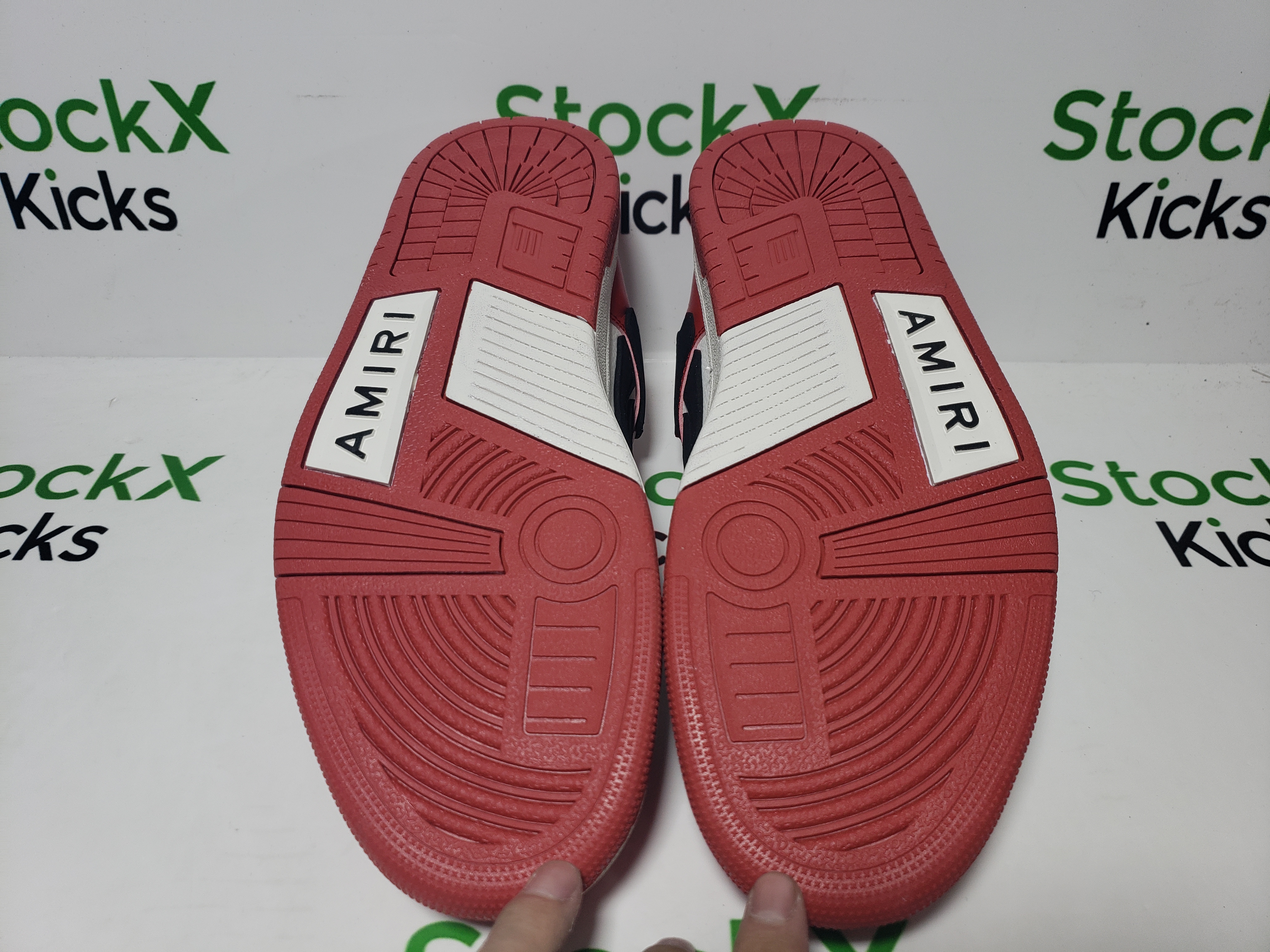 AMIRI Skel Top Low White Red White AW22MFS003-610 review stockxkicks 04
