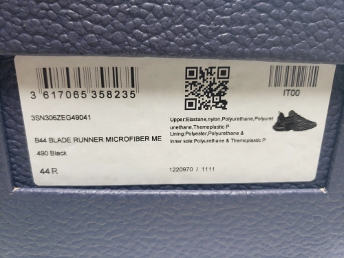 Dior B44 Blade Sneaker Black Technical Mesh and Black Technical Fabric 3SN306ZZY_H981 review 