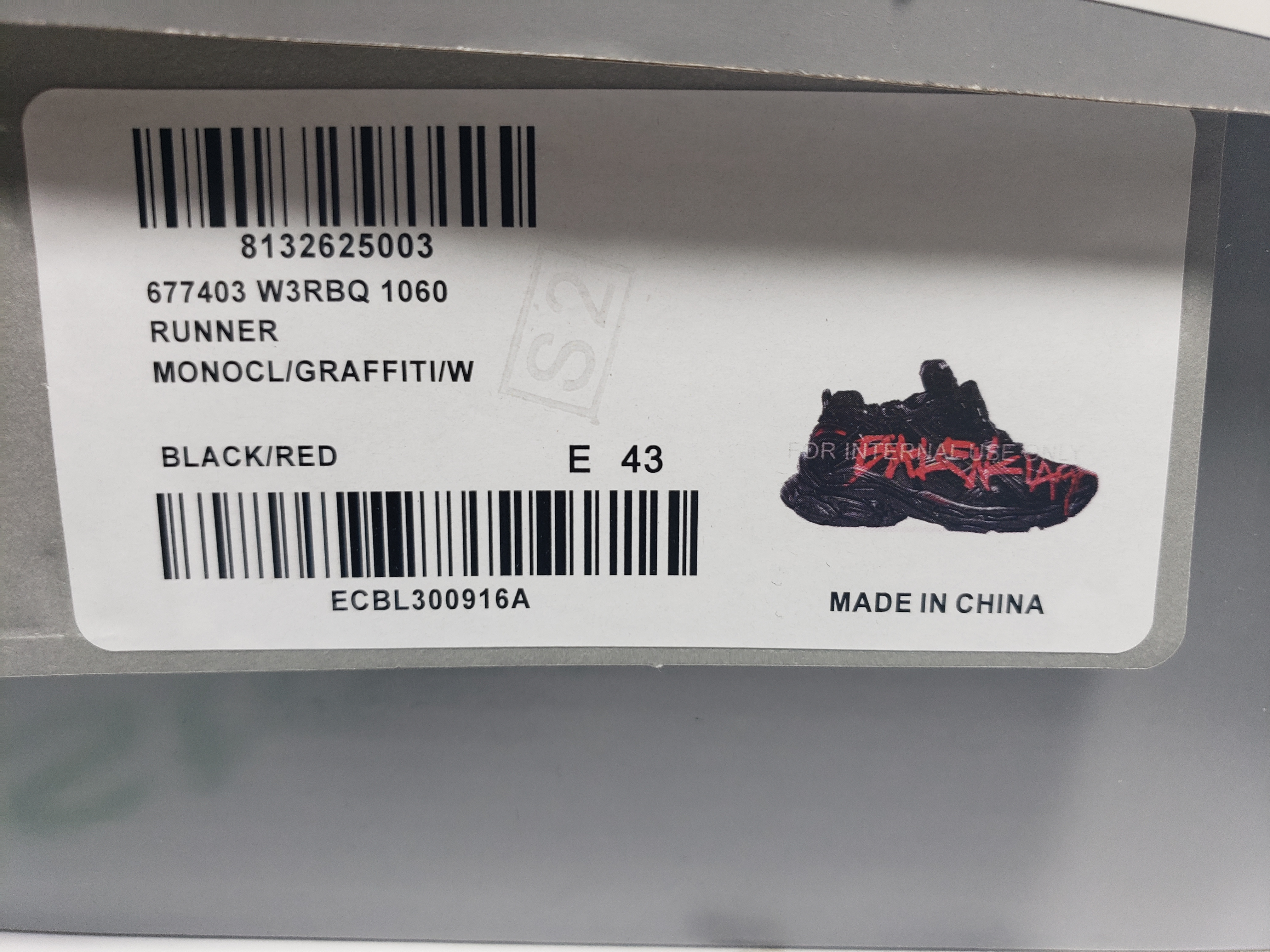 Balenciaga Runner Graffiti Black Red 677402 W3RB1 0102 review stockxkicks 00