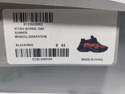 Balenciaga Runner Graffiti Black Red 677402 W3RB1 0102 review stockxkicks 01