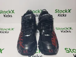 Balenciaga Runner Graffiti Black Red 677402 W3RB1 0102 review stockxkicks 02
