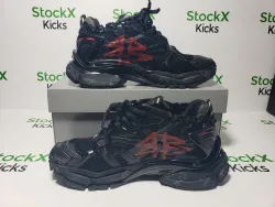 Balenciaga Runner Graffiti Black Red 677402 W3RB1 0102 review stockxkicks 07