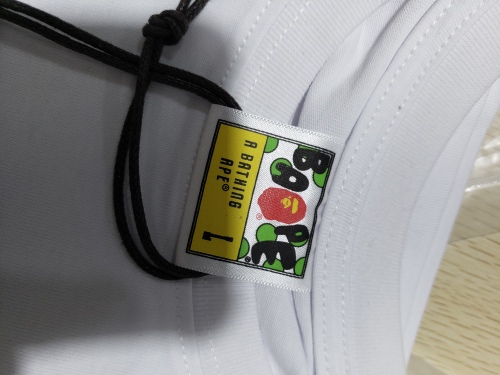 BAPE Color Camo Big Ape Head Tee White/Green review 