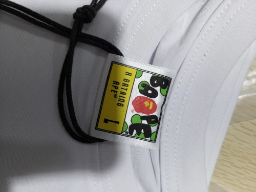 BAPE Color Camo Big Ape Head Tee White/Green review 