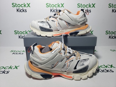 Balenciaga Track Tess S.White Orange (LED) 542436 W1GB7 9059 review stockxkicks 05