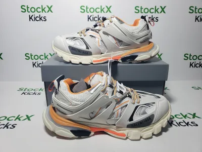 Balenciaga Track Tess S.White Orange (LED) 542436 W1GB7 9059 review stockxkicks 05