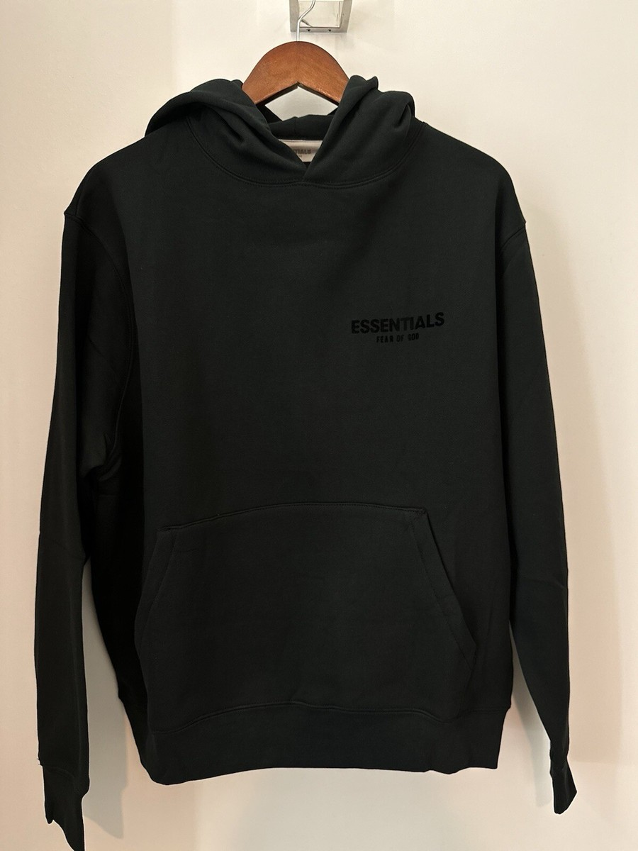 Fear of God Essentials Pullover Hoodie Stretch Limo SS22 review Lora Christopher