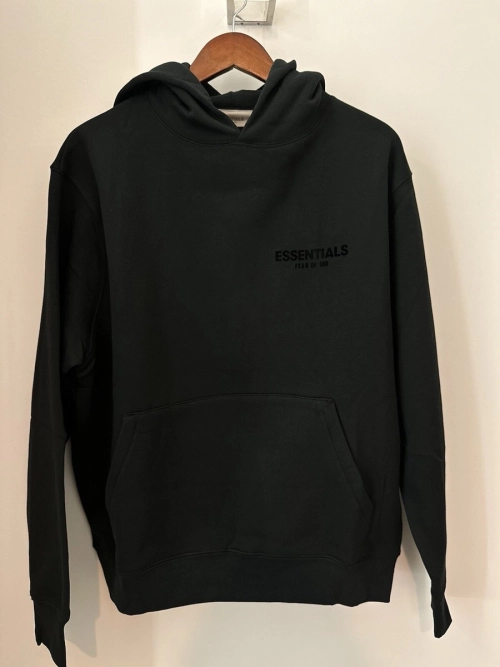 Fear of God Essentials Pullover Hoodie Stretch Limo SS22 review 