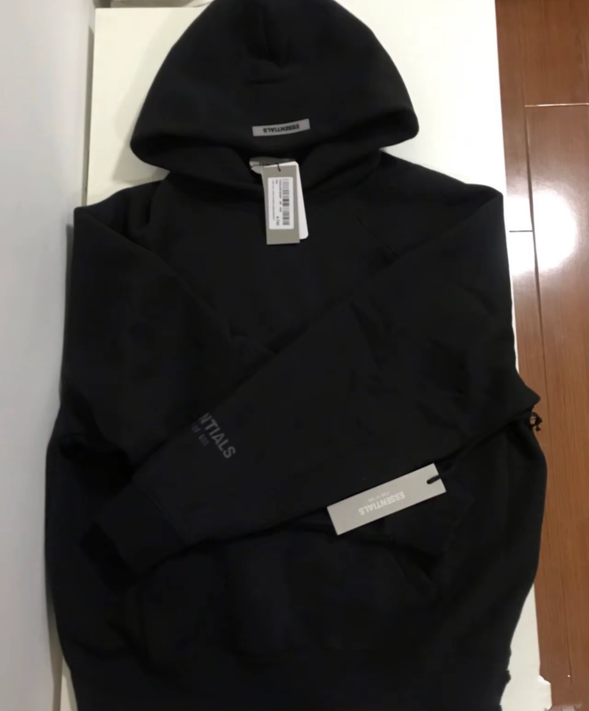Fear of God Essentials Pullover Hoodie Stretch Limo SS22 review Olga Tuzla