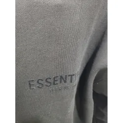 Fear of God Essentials Pullover Hoodie Stretch Limo SS22 review Stockxkicks 03