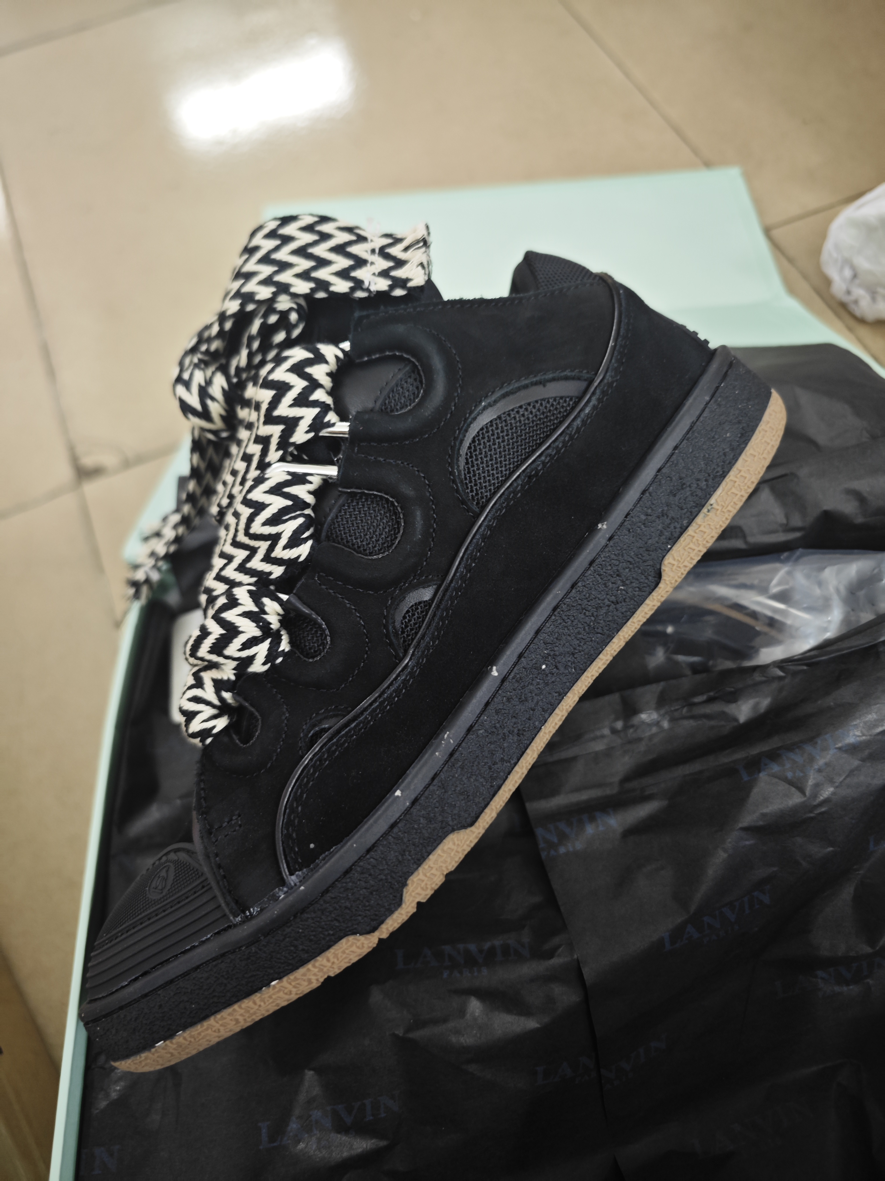 Lanvin Curb Sneaker Black PB250221 review stockxkicks 02