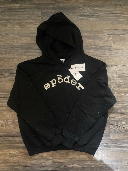 Sp5der VVS Hoodie Black YZ GE961 review 