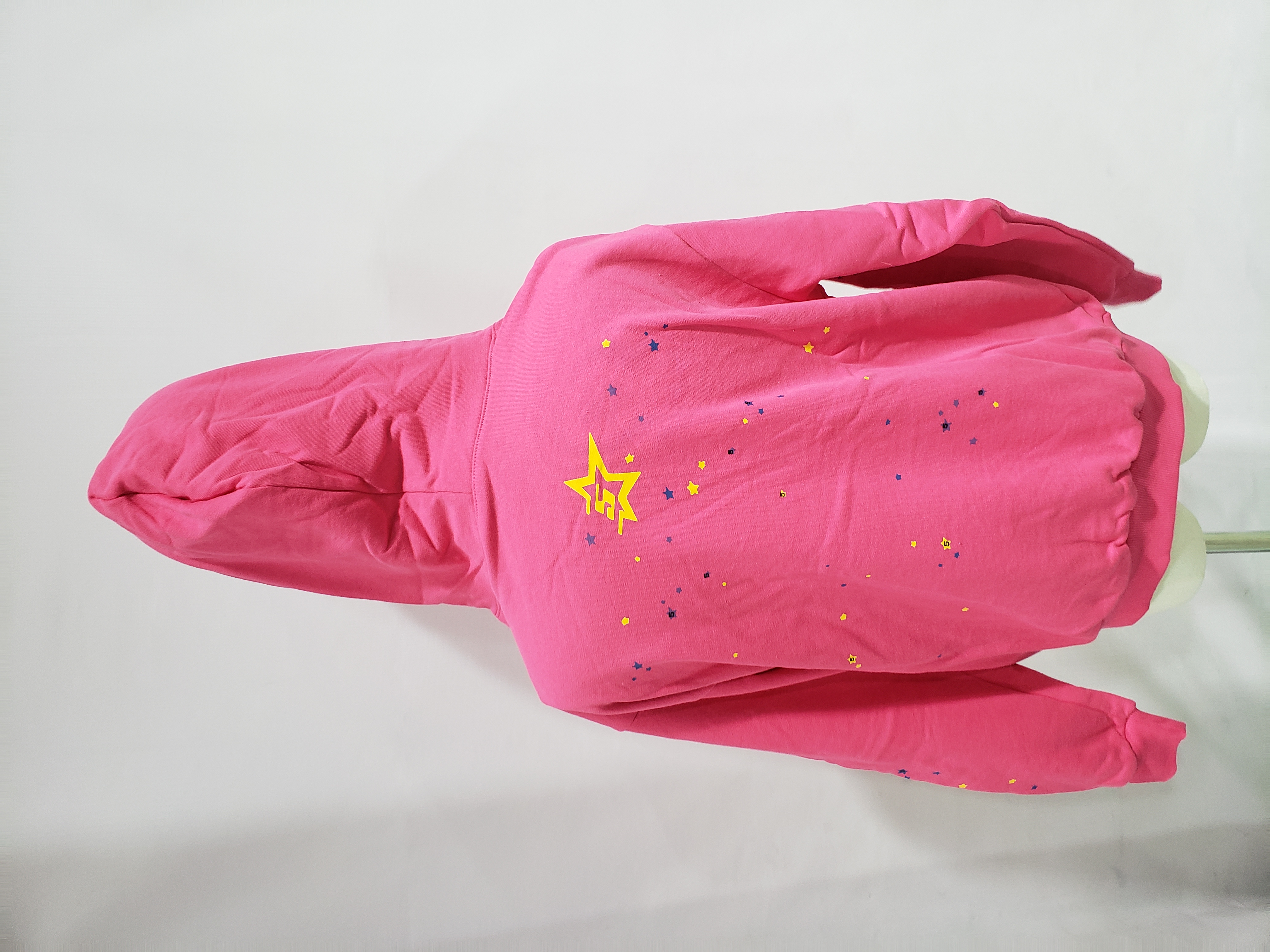 Sp5der P*NK V2 Hoodie Pink review Stockxkicks 03