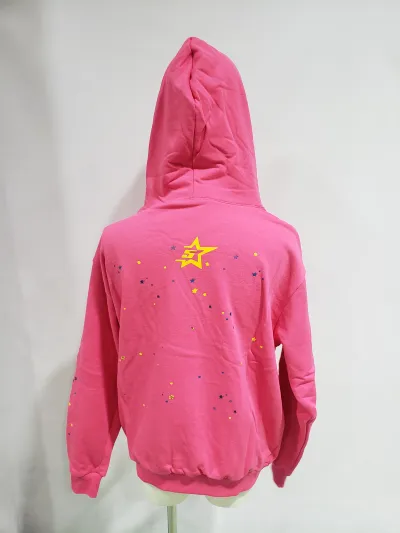 Sp5der P*NK V2 Hoodie Pink review Stockxkicks  03