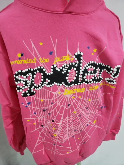 Sp5der P*NK V2 Hoodie Pink review Stockxkicks  02