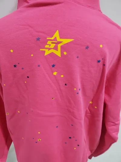 Sp5der P*NK V2 Hoodie Pink review Stockxkicks  04