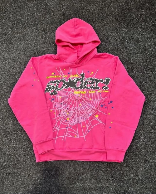 Sp5der P*NK V2 Hoodie Pink review 