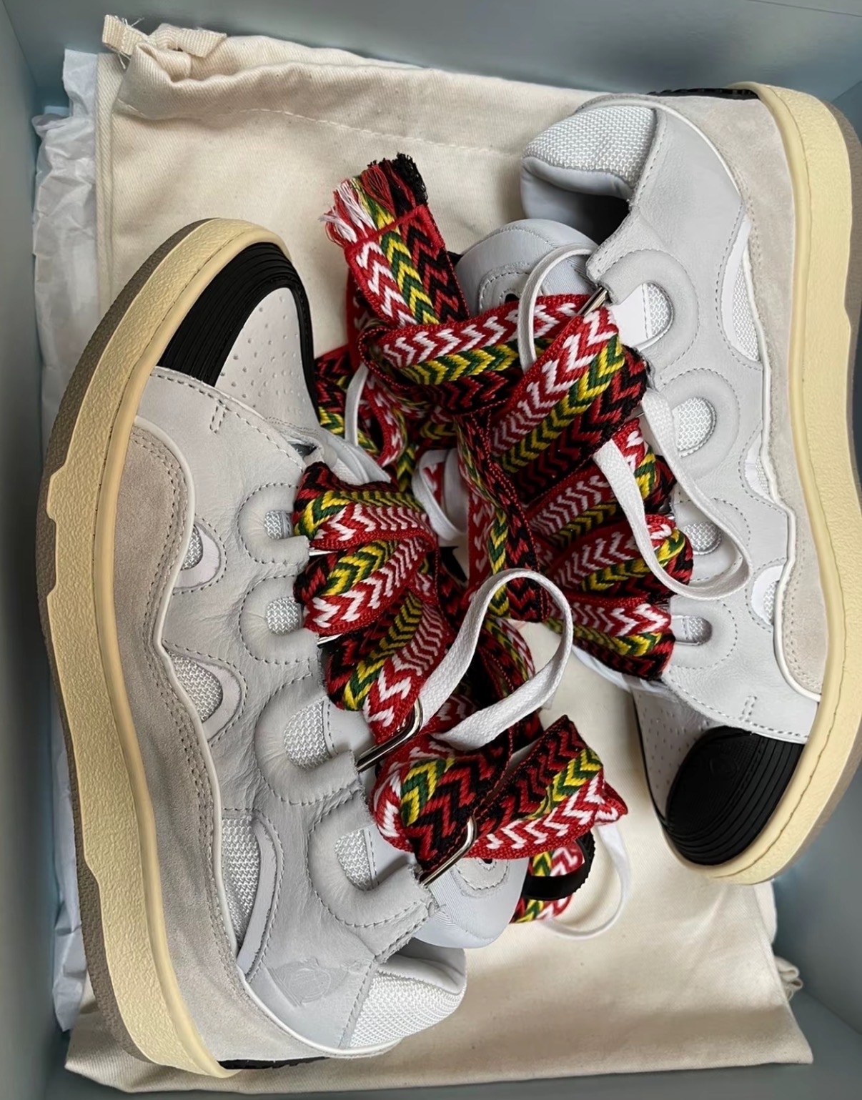 Lanvin Leather Curb Off-white review fernandez roberts