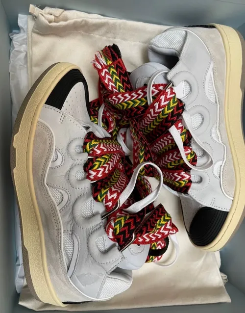Lanvin Leather Curb Off-white review 