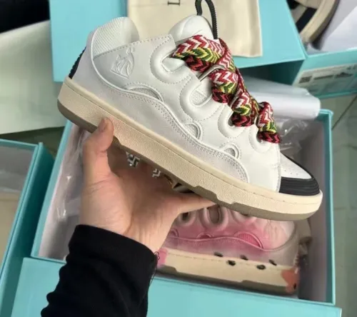 Lanvin Leather Curb Off-white review 