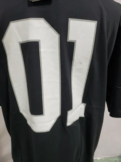 Balenciaga 25ss Basketball Embroidery 01 Print T-shirt Black review Dean Simos 04