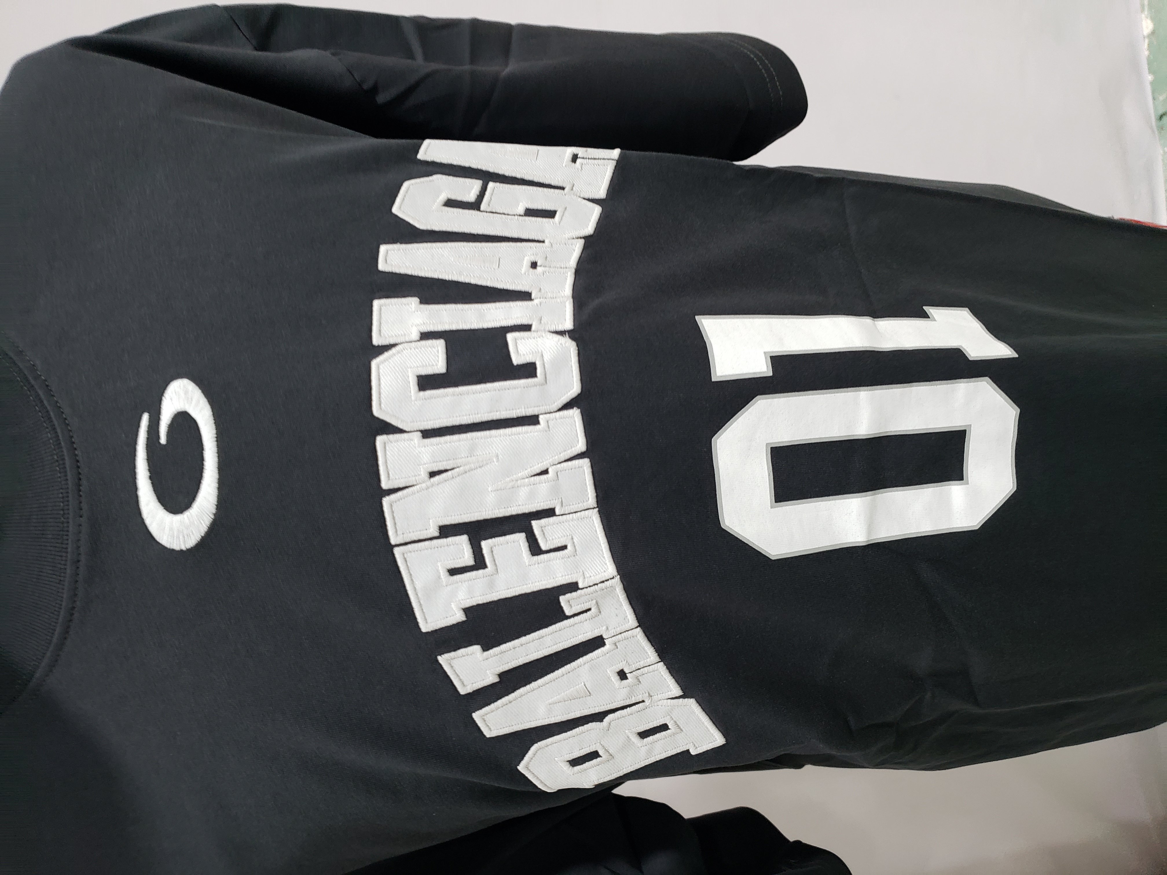 Balenciaga 25ss Basketball Embroidery 01 Print T-shirt Black review Dean Simos 02