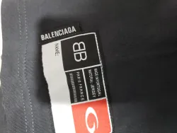 Balenciaga 25ss Basketball Embroidery 01 Print T-shirt Black review Dean Simos 06